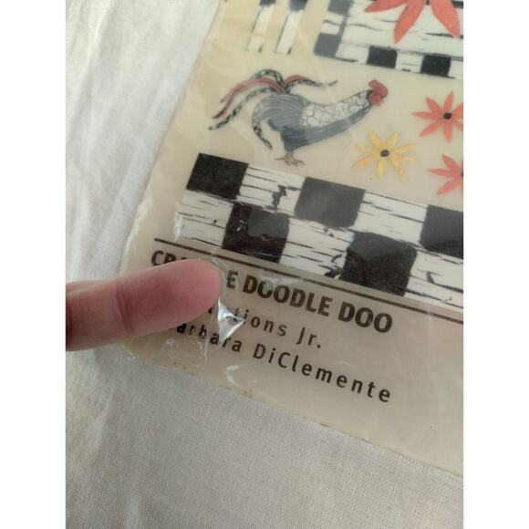 Vintage Rub on Chartpak Chubbiest - Crackle Doodle 2002 Actuations - DiClemente - Picture 3 of 6